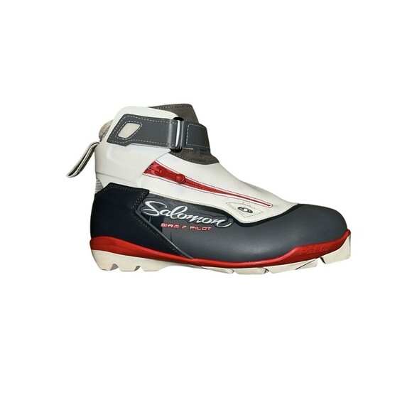 Salomon Siam 7 Pilot Cross Country Womens 41 US 9 Sns 2 Bar Nordic‎ Ski Boots - Picture 1 of 7